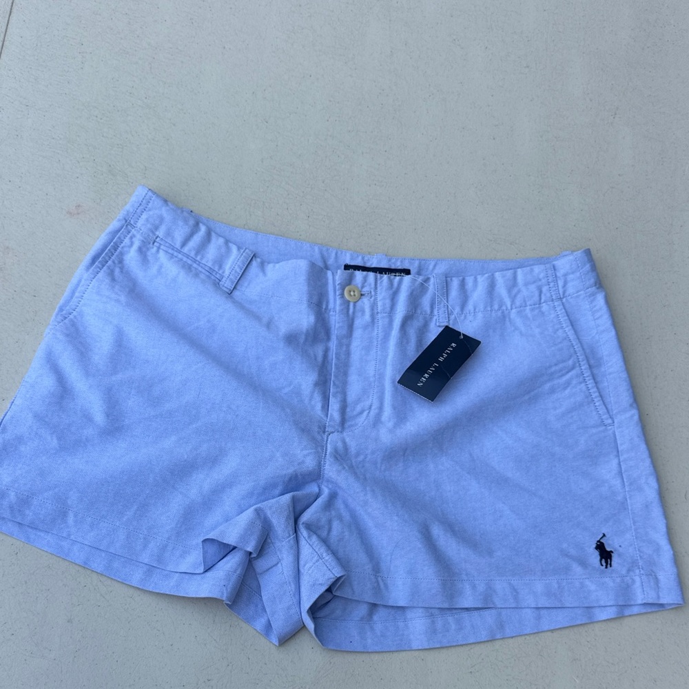 Polo by Ralph Lauren Light Blue Women's Bermuda Shorts